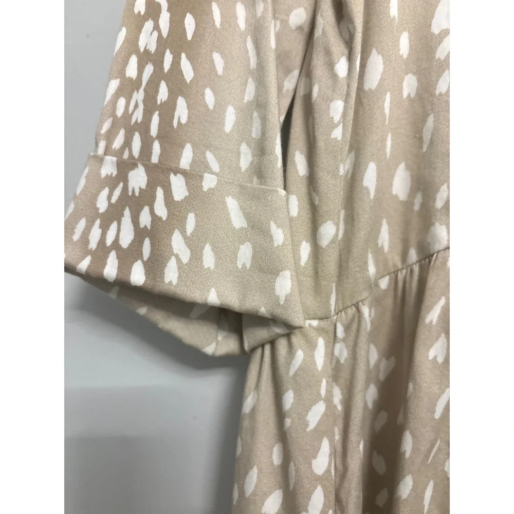 Tuckernuck Antelope Royal Print Shirt‎ Dress Size Small